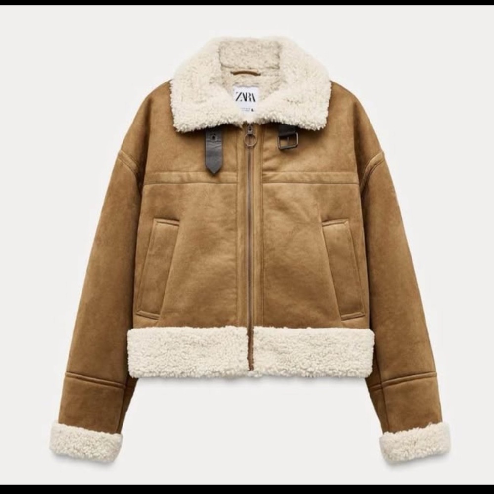 VIRAL NEW ZARA DOUBLE-FACED JACKET LUXURY JACKET SIZE M - Picture 13 of 15